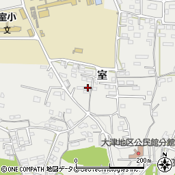 熊本県菊池郡大津町室1902-3周辺の地図