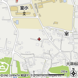 熊本県菊池郡大津町室1853-4周辺の地図