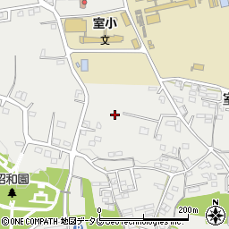 熊本県菊池郡大津町室1851周辺の地図