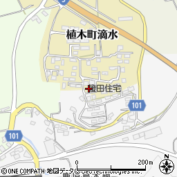 熊本県熊本市北区植木町滴水2316周辺の地図