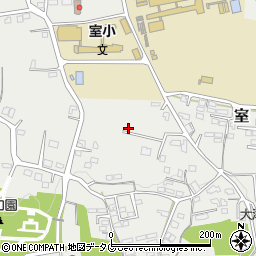 熊本県菊池郡大津町室1853周辺の地図