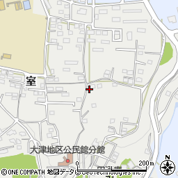 熊本県菊池郡大津町室2096-2周辺の地図