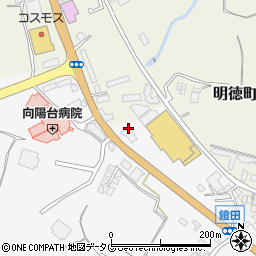 熊本県熊本市北区植木町鐙田1030周辺の地図