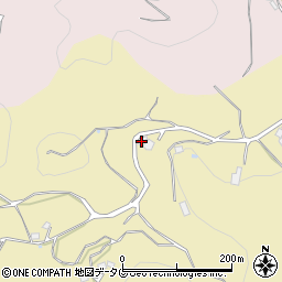 長崎県長崎市琴海村松町1302-1周辺の地図