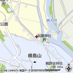 熊本県玉名市横島町大園738周辺の地図
