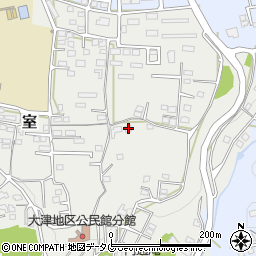 熊本県菊池郡大津町室2096-1周辺の地図