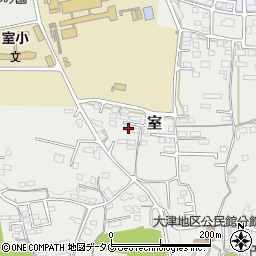 熊本県菊池郡大津町室1901周辺の地図