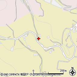 長崎県長崎市琴海村松町1134周辺の地図
