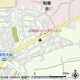 熊本県熊本市北区植木町大和90-9周辺の地図