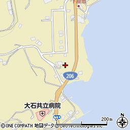 長崎県長崎市琴海村松町163周辺の地図