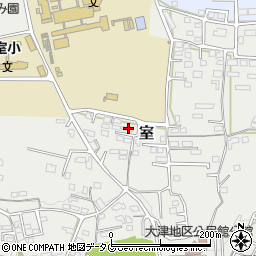 熊本県菊池郡大津町室1897周辺の地図