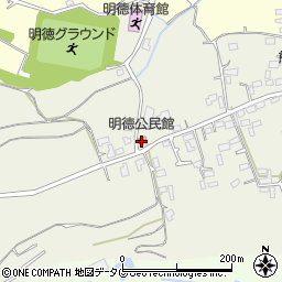 明徳公民館周辺の地図