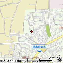 熊本県熊本市北区植木町大和24-9周辺の地図