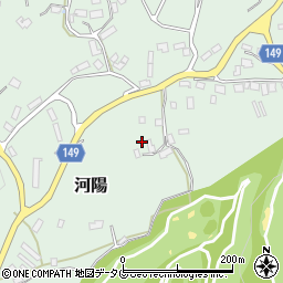 熊本県阿蘇郡南阿蘇村河陽4912周辺の地図