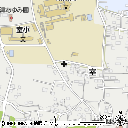 熊本県菊池郡大津町室1876-5周辺の地図