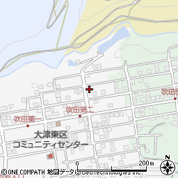 熊本県菊池郡大津町吹田1262周辺の地図