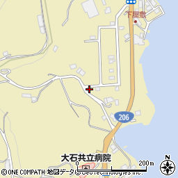 長崎県長崎市琴海村松町114周辺の地図