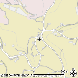 長崎県長崎市琴海村松町1078周辺の地図