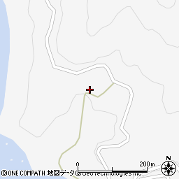 長崎県南松浦郡新上五島町間伏郷777周辺の地図