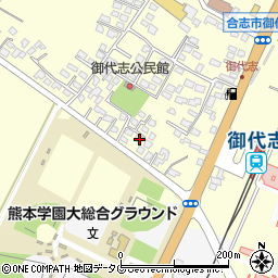 熊本県合志市御代志1753周辺の地図