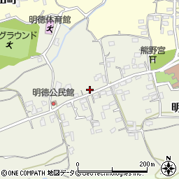 熊本県熊本市北区明徳町941周辺の地図