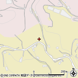 長崎県長崎市琴海村松町1234周辺の地図