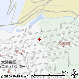 熊本県菊池郡大津町大林1528-16周辺の地図