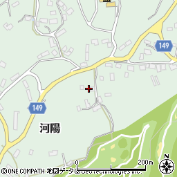 熊本県阿蘇郡南阿蘇村河陽4916周辺の地図