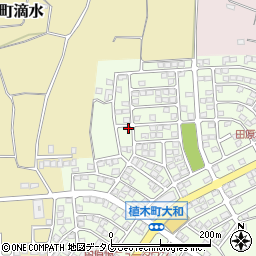 熊本県熊本市北区植木町大和24-5周辺の地図