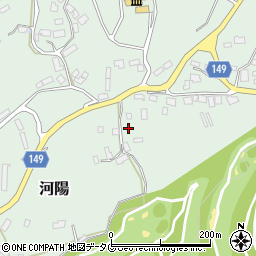 熊本県阿蘇郡南阿蘇村河陽5143周辺の地図
