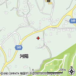 熊本県阿蘇郡南阿蘇村河陽4915周辺の地図