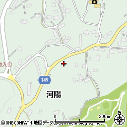 熊本県阿蘇郡南阿蘇村河陽4950周辺の地図