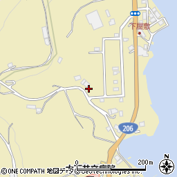 長崎県長崎市琴海村松町113周辺の地図