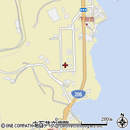 長崎県長崎市琴海村松町122-50周辺の地図