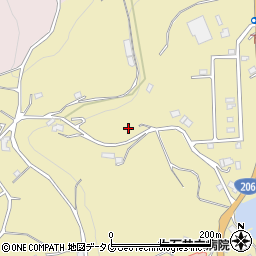 長崎県長崎市琴海村松町108-2周辺の地図