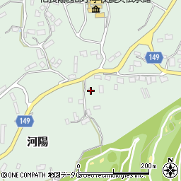 熊本県阿蘇郡南阿蘇村河陽5141周辺の地図