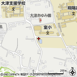 熊本県菊池郡大津町室1825周辺の地図