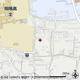 熊本県菊池郡大津町室2081-4周辺の地図