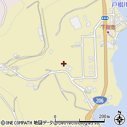長崎県長崎市琴海村松町118周辺の地図