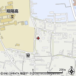 熊本県菊池郡大津町室2081周辺の地図