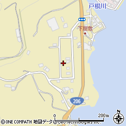 長崎県長崎市琴海村松町122-45周辺の地図