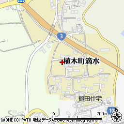 熊本県熊本市北区植木町滴水2278-22周辺の地図