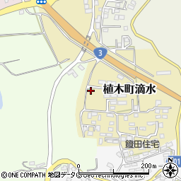 熊本県熊本市北区植木町滴水2278-20周辺の地図