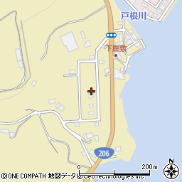 長崎県長崎市琴海村松町122-52周辺の地図