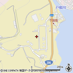 長崎県長崎市琴海村松町122-20周辺の地図