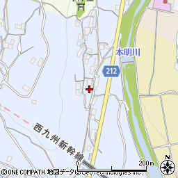 長崎県諫早市下大渡野町2568周辺の地図