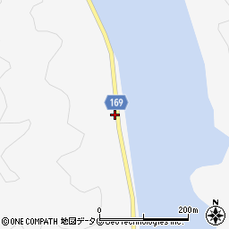 長崎県南松浦郡新上五島町間伏郷606周辺の地図