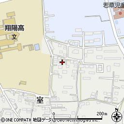 熊本県菊池郡大津町室2080-5周辺の地図