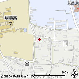 熊本県菊池郡大津町室2080-6周辺の地図