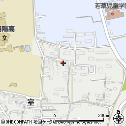 熊本県菊池郡大津町室2078-2周辺の地図